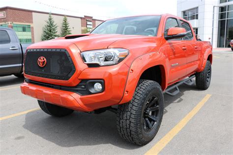 tacoma painted fender flares